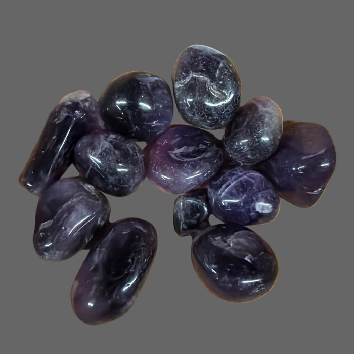 Amethyst Tumbled Stone – Calm, Clarity & Spiritual Protection