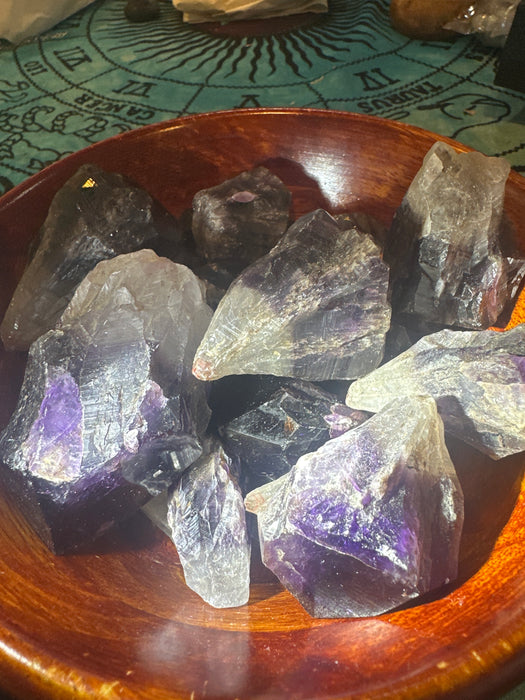 Brazilian Super Dark Purple Amethyst