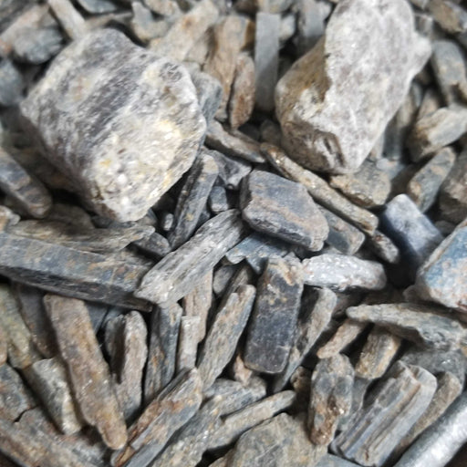 Stunning Blue Kayanite crystal showcasing its natural raw texture and vibrant blue hue, perfect for enhancing your mind and promoting harmony and balance in your life.