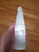 Selenite Tower from High Ho Gems and Crystals, showcasing a raw carved satin spar tower perfect for meditation and home decor.