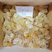 Citrine Tumbled stones, showcasing their vibrant yellow hue, ideal for energy manifestation and promoting positive vibes by High Ho Gems and Crystals.