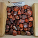 Beautiful Red Brecciated Jasper Tumbled stone showcasing rich hues of red, brown, and grey, known for enhancing strength and grounding energy.