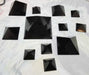 Shungite - Pyramid, ideal for reducing interference from Wi-Fi and electronic devices.