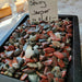 High-quality Tumbled Starry Jasper chips in various colors, perfect for jewelry making, crafts, or as decorative stones.