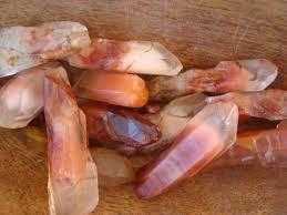 Selenite stone from The Soul Star Chakra Crystal kit, recognized for its high vibrational energy and ability to open the inner self.
