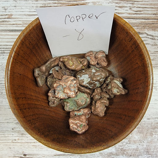 High quality Tumbled stones in stunning Copper variety, known for promoting healing, improved circulation, and good luck.