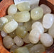 High-quality Green Calcite acid washed gemstone from Pakistan, showcasing its vibrant green color and unique texture.